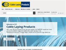 Tablet Screenshot of cablelaying.com.au